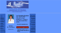 Desktop Screenshot of magnificatpittsburgh.org